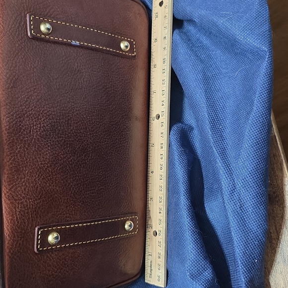 Dooney‎ And Bourke Large Forentine Bucket Purse Chestnut Pre Loved #0273 - Picture 15 of 16